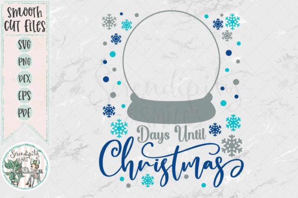 Christmas Countdown Snow Globe SVG Review