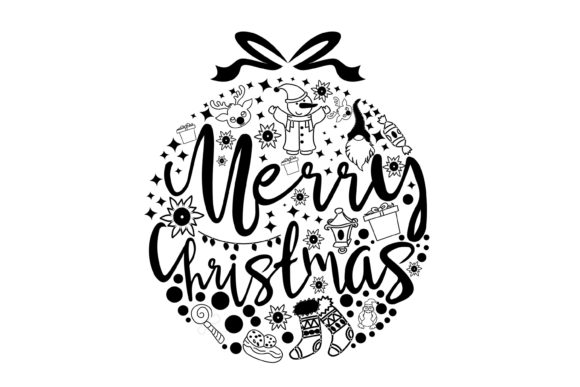 Christmas POD Greeting Card Illustrations for Handmade Creations