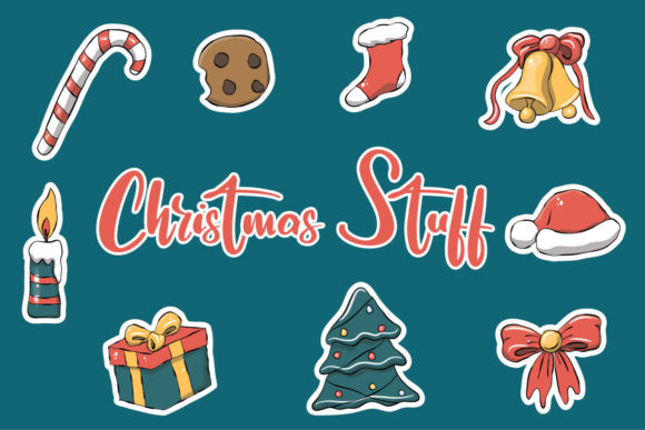 Christmas Stuff Illustrations for Branding and Marketing
