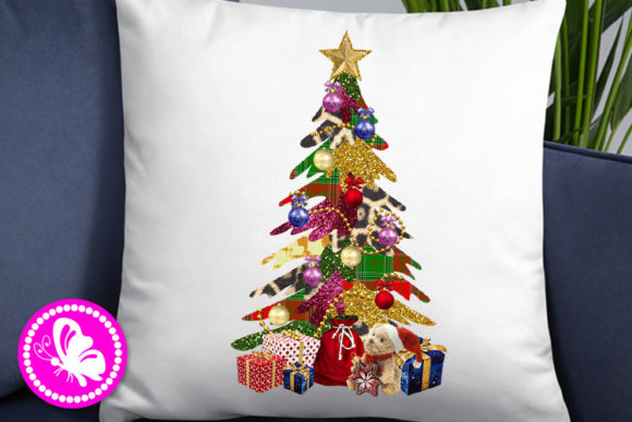 Christmas Tree Sublimation Designs Png for Branding and Marketing