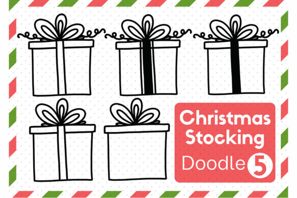 Doodle Christmas Gift Set9 Illustrations