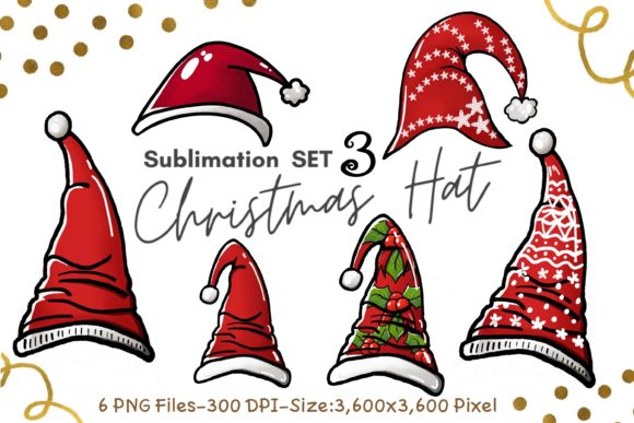 Sublimation Set 3 Christmas Hat Review